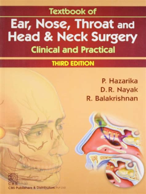 Textbook of ear nose throat and head neck surgery clinical. - Leitfaden für die kreuzfahrtindustrie clia guide to the cruise industry.