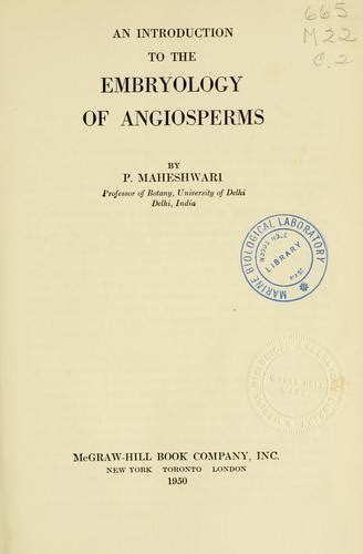 Textbook of embryology of angiosperms 1st edition. - Note linguistiche a proposito della tavole di eraclea..