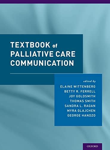 Textbook of palliative care communication by thomas smith m d. - Ficção e realidade na narrativa televisual.