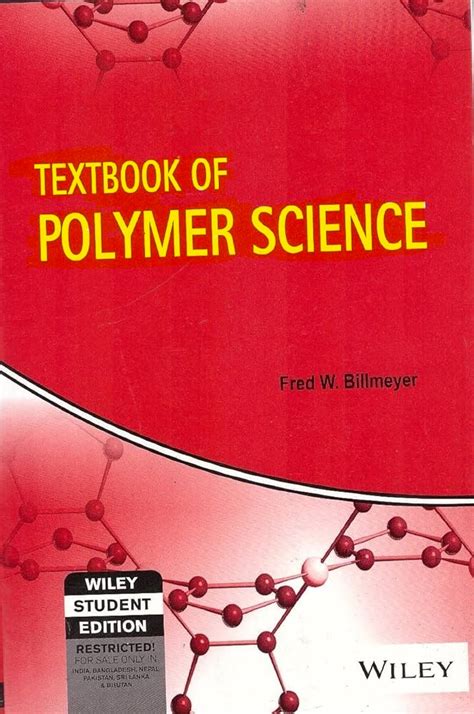 Textbook of polymer science by f w billmeyer. - Glèbe cénomane ... (le sol et l'homme).