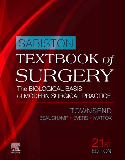 Textbook of surgery the biological basis of modern surgical practice. - Textbook of neonatal medicine by victor y h yu.
