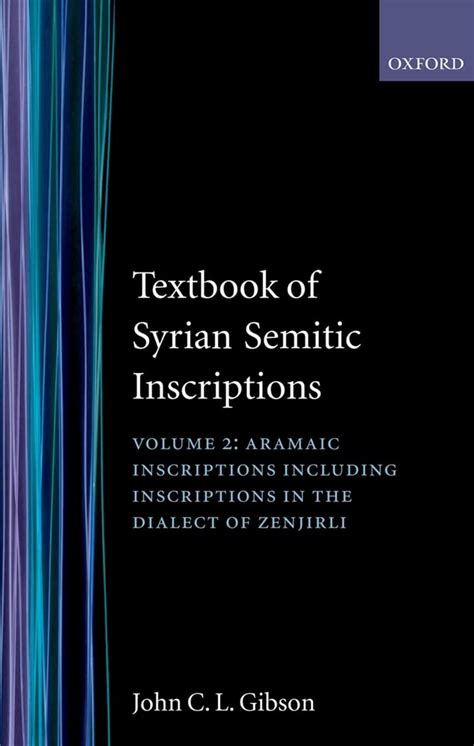 Textbook of syrian semitic inscriptions volume 2 aramaic inscriptions including. - Rsgb the amateur radio operating manual.