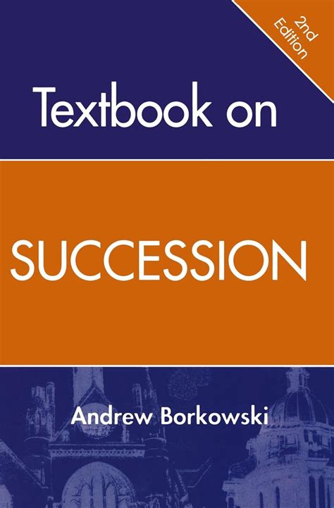 Textbook on succession by andrew borkowski. - Universo de los estilos en la arquitectura.