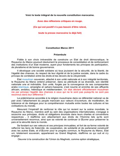 Texte intégral de la nouvelle constitution marocaine. - Sellick forklift service manual tm 55.