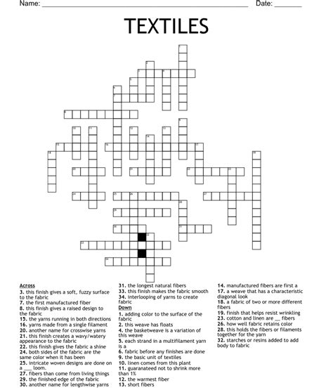  The Crossword Solver found 30 answers to "French textile city", 5 letters crossword clue. The Crossword Solver finds answers to classic crosswords and cryptic crossword puzzles. Enter the length or pattern for better results. Click the answer to find similar crossword clues . Enter a Crossword Clue. . 