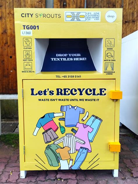 Textile recycling bins near me. Promotes sustainability: Textile waste is a significant contributor to environmental damage, and donating clothes to clothing bins is a small but meaningful way to help reduce that impact. Supports local charities: Many clothing bins are operated by charities or non-profit organizations, and the clothes that are … 