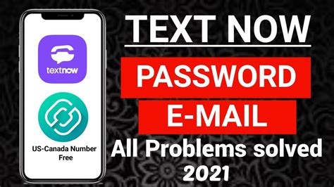 Forgot your TextNow account password or username? Don't