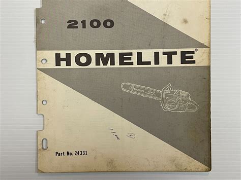Textron Homelite Manual