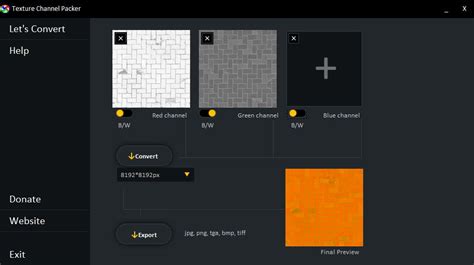 Texture Channel Packer Defcon Network