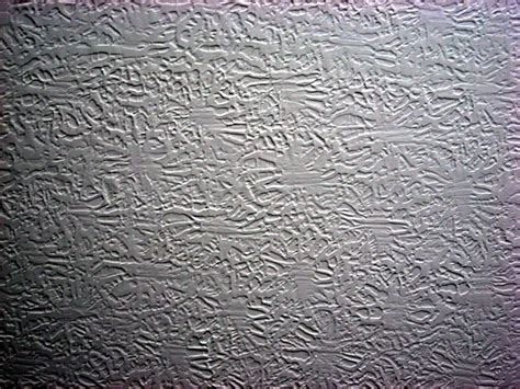Textured ceiling. 