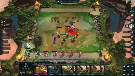Tft game. Friends Old and New. In Double Up!, you share your wins, losses, and even some of your champions (more on that later) with one other player. You can queue up with someone from your friends list, or you can roll the dice and match with someone random. Either way, you’ll never face that player in battle. 