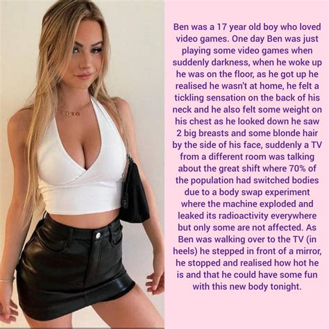 Tg caption deviantart.  Subscribers at a "A Little Shift" le...