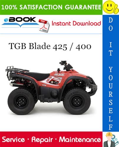 Tgb blade 425 400 atv manual de servicio y reparación. - Tango auto key programmer user guide.