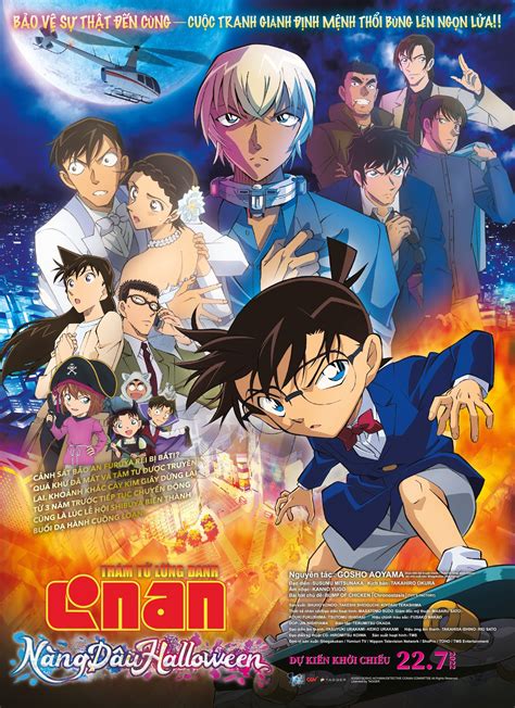 Thám Tử Lừng Danh Conan 25 Nàng Dâu Halloween Full HD - Detective Conan …