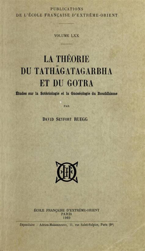 Théorie du tathāgatagarbha et du gotra. - Estruturas pastoris e povoamento na serra da peneda..