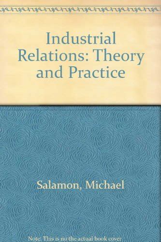 Théorie et pratique des relations industrielles par michael salamon. - The official sloane ranger handbook the first guide to what really matters in life.