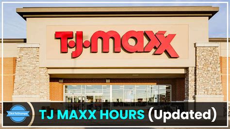 Th maxx hours. Things To Know About Th maxx hours. 