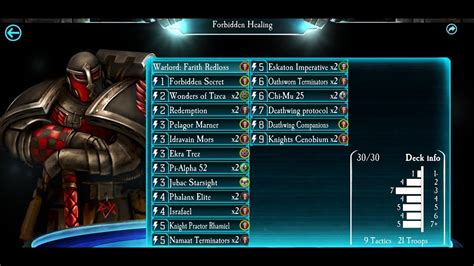 Th-MEME Deck 52: "Forbidden Healing" (Farith Redloss)