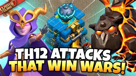 Another common TH12 ground attack strategy that uses Bat Spells to combat single Inferno Towers. In BoWiBa, Ice Golems act as tanks, while Witches, Wizards, Bowlers, and Bats attack the defenses.. 