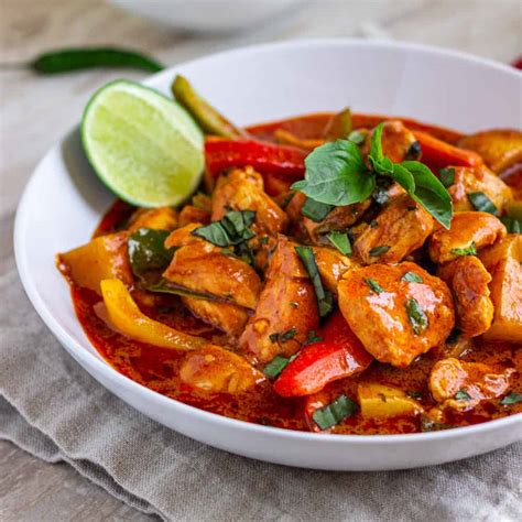 Thai Red Curry Red Chicken Curry Recipe THE …