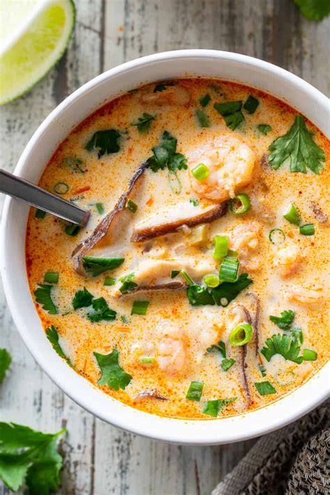 Thai Shrimp Soup {Paleo, Whole30, Keto} The Paleo