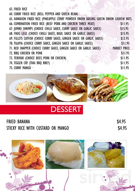 Thai Thai Restaurant Killeen, TX 76543 - Menu, 95 Reviews and 32 …