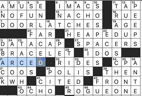 Thai dish that translates nyt crossword. Tricky Clues. 53A. This is the first time we’ve seen this spooky clue for these crossword stalwarts. The “Predators whose genus name translates to ‘of the kingdom of the dead’” are ORCAS ... 