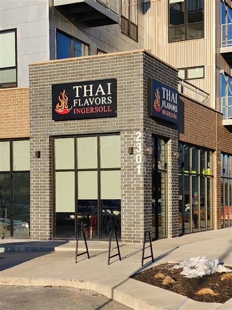Thai flavors ingersoll. Order online from Thai Flavors Ingersoll, a restaurant in Des Moines, IA that offers Thai, Chinese and sushi dishes. Browse the menu, see customer ratings and reviews, and get … 