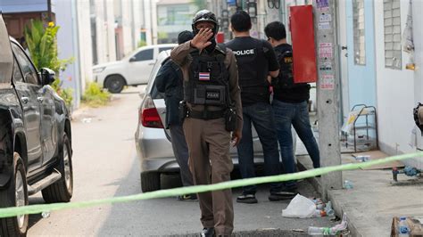 Thai policeman injured, detained after 24-hour standoff