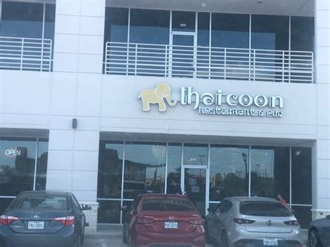 Jul 28, 2023 · Add a photo. 317 photos. This restaurant specializes in Thai cuisine. Here you will be offered tasty crab rangoon, fried prawns and fillet steaks. Thaicoon provides good brulee dessert and perfectly cooked crème brûlée. You will be offered delicious whiskey, martinis or beer. This place is famous for great thai tea or good ice tea. . 