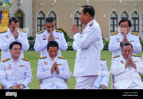 Thailand’s new government takes office as Cabinet members take oath in front of king