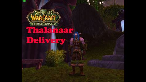 Thalanaar Delivery - Quest - World of Database