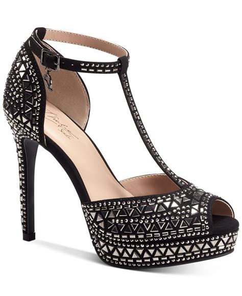Thalia sodi black heels. Step into the spotlight and shine with Thalia Sodi Women s Lenna Beaded-Heel Pumps. These glamorous shoes are designed to make you feel like a star adding a touch of sparkle and sophistication to any outfit. Key Features: - Mesmerizing Beaded Heels: The glittering beaded stiletto heels add a glamorous and eye-catching … 