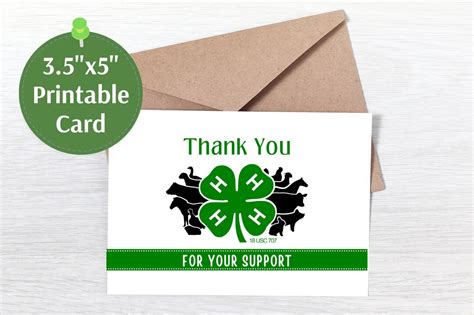 Thank You Cards...4H Style