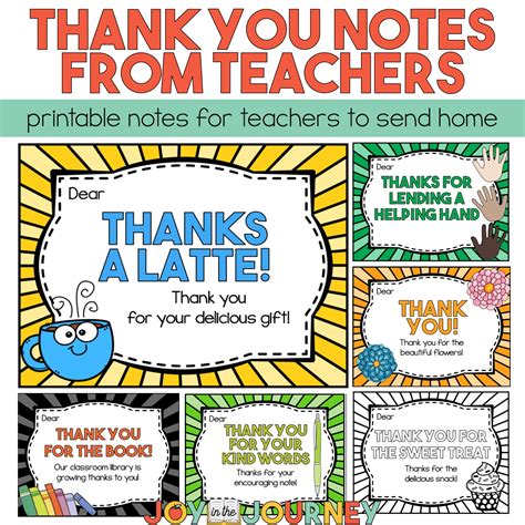 Thank You Note From Teacher For Gif
