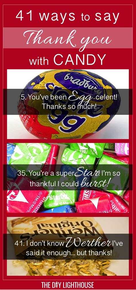 Thank you candy sayings. Things To Know About Thank you candy sayings. 