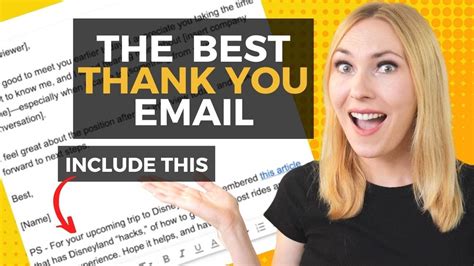 Thank you email subject line. 1. Think of the best subject line. message. · 2. Start with the correct greeting. r “Dear …”. · 3. Express appreciation and give specifics · 4. Humanize the&nb... 