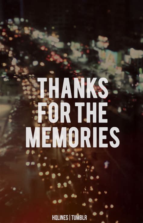 Thanks for the memories. Things To Know About Thanks for the memories. 