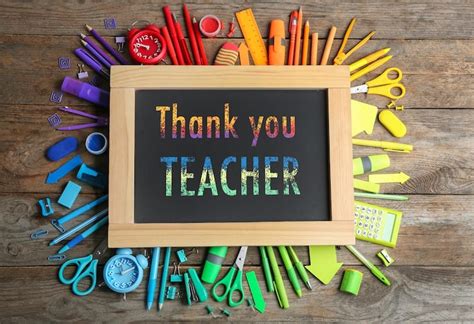 Thanks to Teachers - Medium