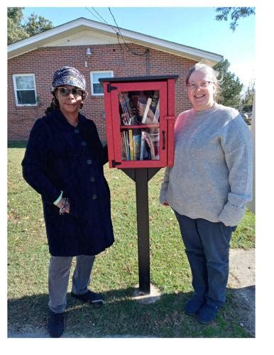 Thanks to grant, 2 Little Libraries coming to Perquimans