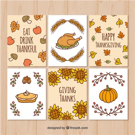 Thanksgiving Card Drawings