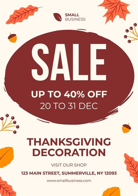 Thanksgiving Sale You