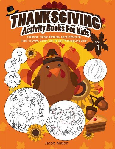 Download Thanksgiving Activity Books For Kids Vol1 By Jacob Mason
