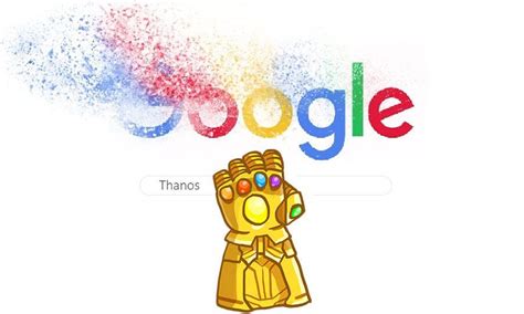 Thanos elgoog. Thanos' snap has come for Google Search. By Alison Foreman on April 24, 2019 Ugh, now I only have 47 million results. That's nothing! Credit: marvel It is my somber duty to inform you that The... 