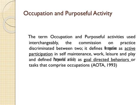 That coming evolution: Purposeful occupation removal