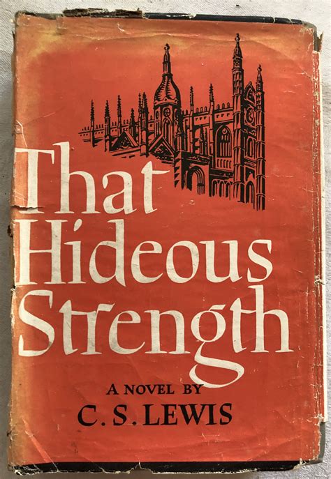 Read That Hideous Strength By C S Lewis Summary  Study Guide By Bookrags