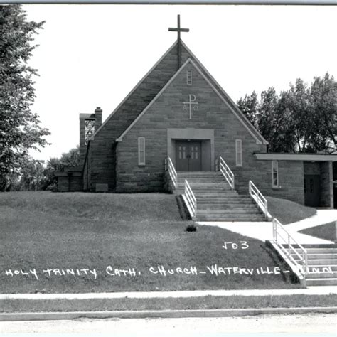 Thayer MO RPPC View Holy Trinity Church eBay