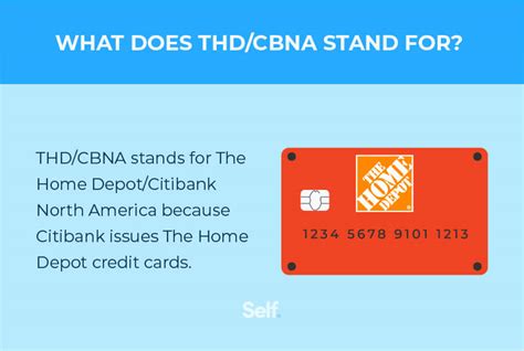 THD / CBNA puede aparecer en sus informes de crédito si tiene una de l