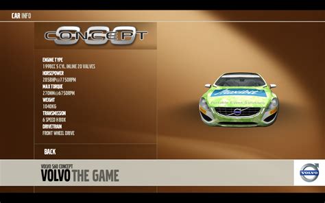 The sport Volvo for Windows