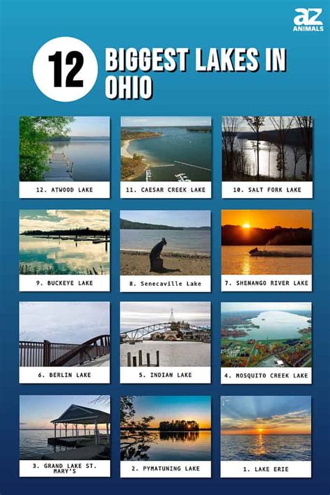 The 12 Biggest Lakes in Ohio - AZ Animals